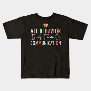 Aba Therapist Kids T-Shirt